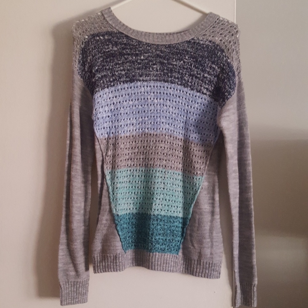 Multi colored sweater